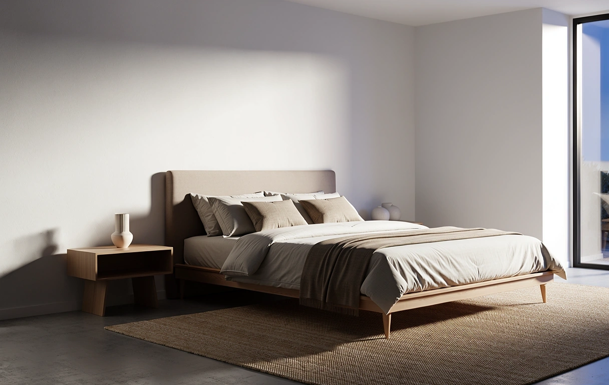 Espace de repos organisé